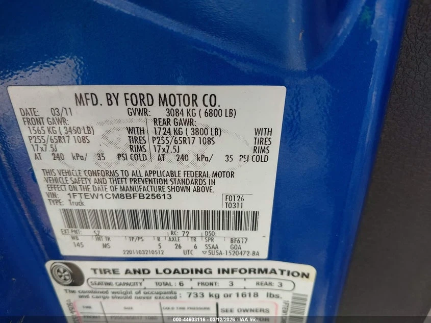 Ford F150 3.7L V-6 DOHC, VVT, 302HP 4X2 Drive, снимка 9 - Автомобили и джипове - 53830340