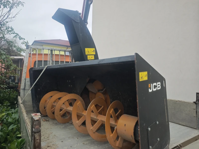 Други специализирани машини JCB Роторен снегорин за мини челен товарач, снимка 15 - Индустриална техника - 52367545