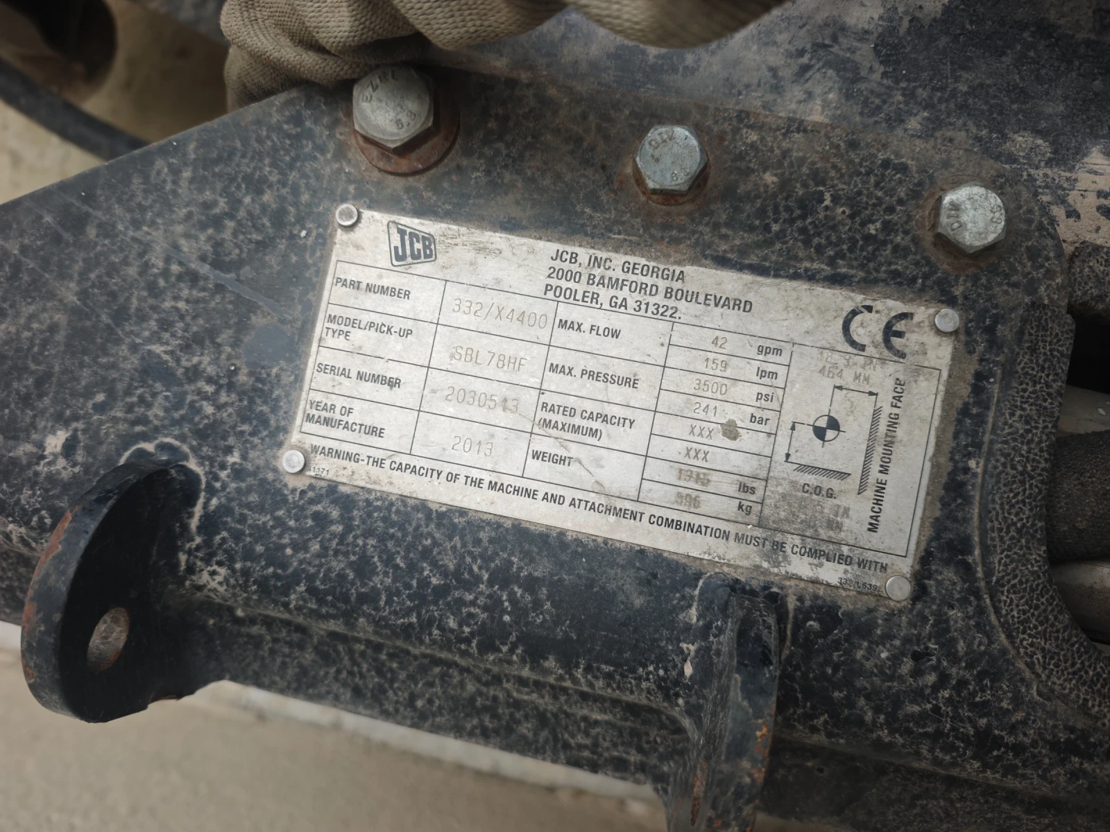 Други специализирани машини JCB Роторен снегорин за мини челен товарач - изображение 3