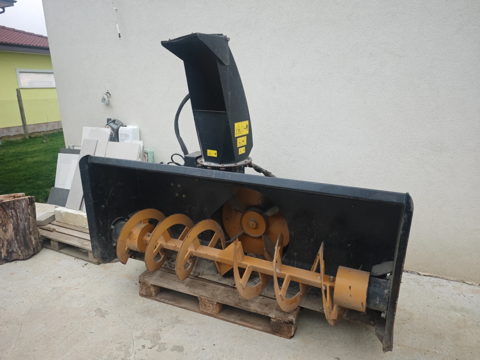 Други специализирани машини JCB Роторен снегорин за мини челен товарач - изображение 10