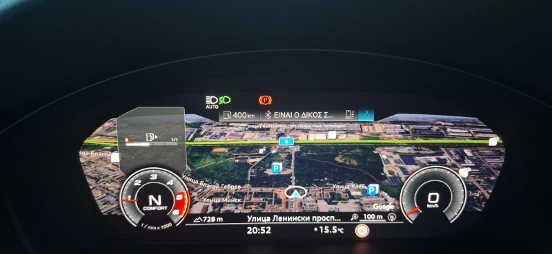 Audi A4 Advanced* ACC* CAM360* Virtual* Head-up* Matrix LE, снимка 11 - Автомобили и джипове - 52359626