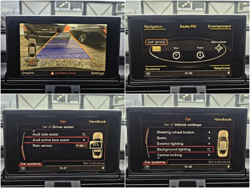 Audi A6 S-LINE/GERMANY/DISTR/CAMERA/BOSE/ПОДГРЕВ/ПAMET/LIZ, снимка 14 - Автомобили и джипове - 53118412