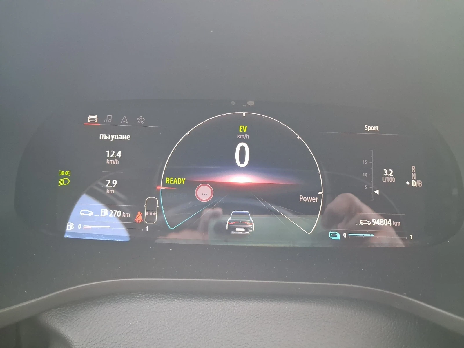 Renault Arkana 1.6E-TECH-145-RS LINE, 95000KM, снимка 14 - Автомобили и джипове - 53817853