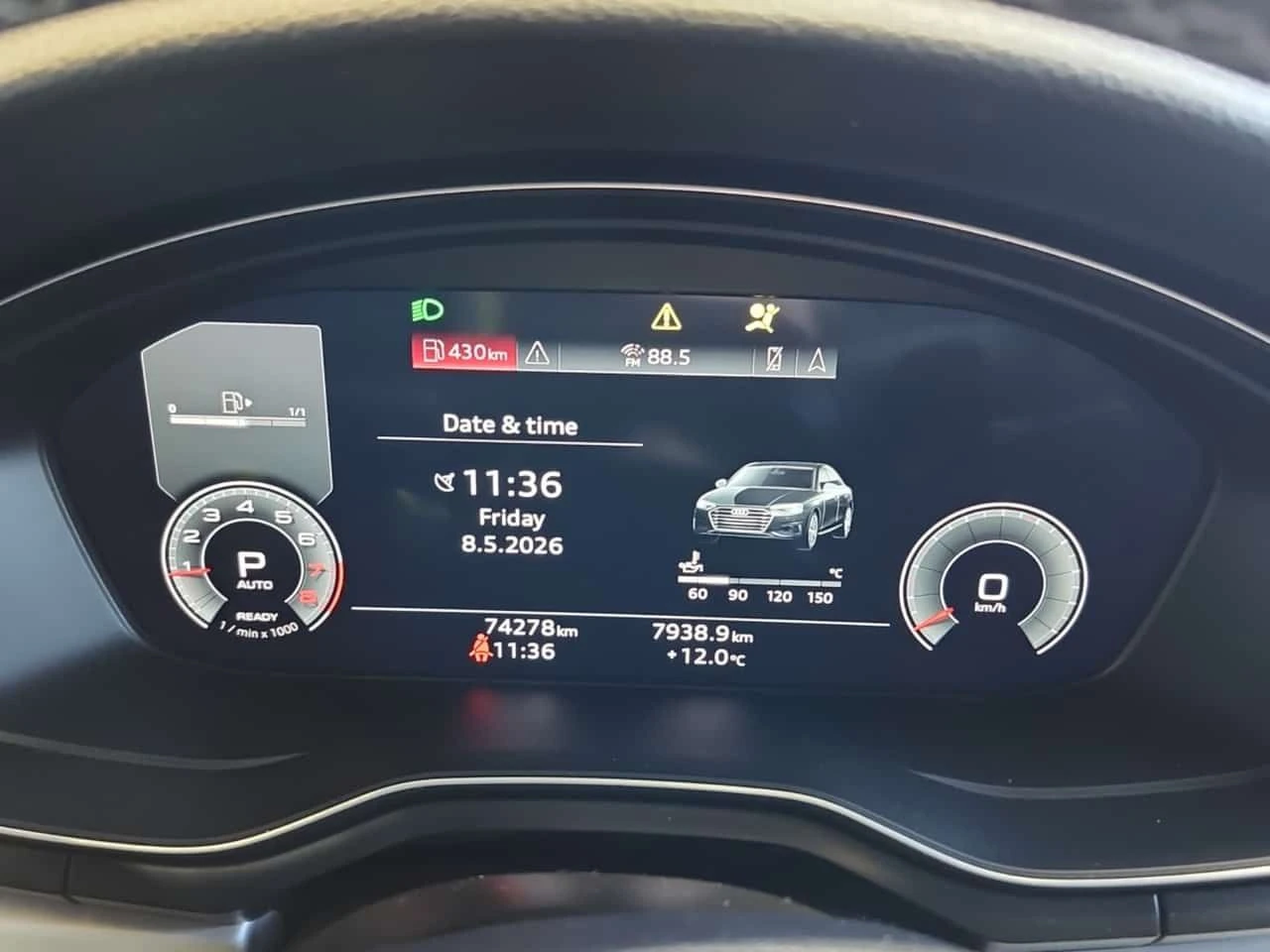 Audi A4 TECHNIK| 2 KЛЮЧА| 2 ЧИФТА ГУМИ С ДЖАНТИ| 360| , снимка 9 - Автомобили и джипове - 54509721