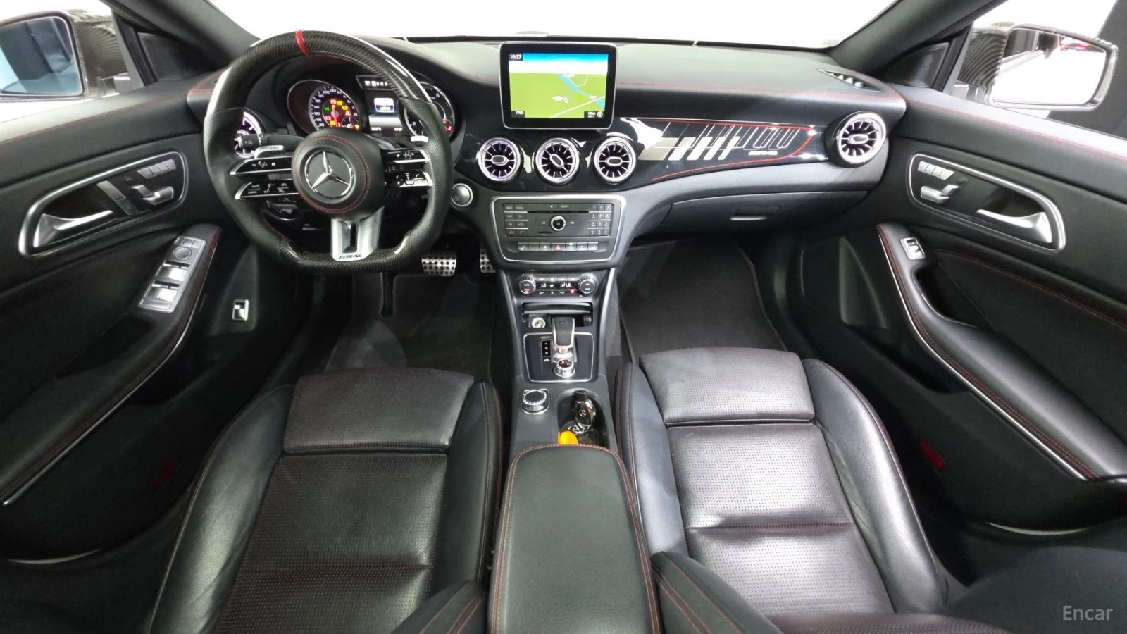 Mercedes-Benz CLA 45 AMG 4MATIC* AMBIENT* ПОДГРЕВ* ОБДУХВАНЕ* КАМЕРА* , снимка 5 - Автомобили и джипове - 55623292