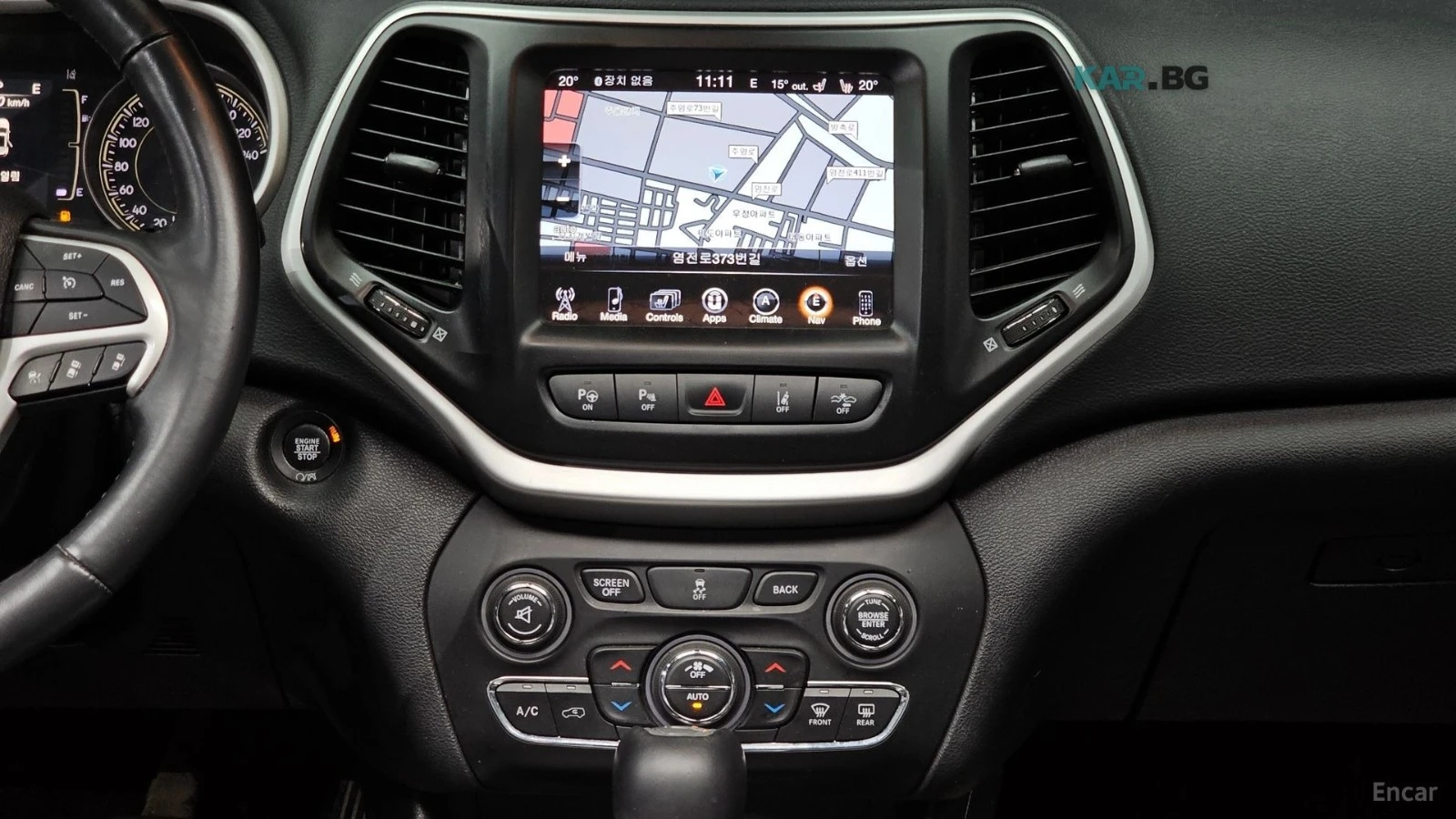 Jeep Cherokee 2.4* AWD* LONGITUDE HIGH* ПОДГРЕВ* ПАНОРАМА* КАМЕР, снимка 12 - Автомобили и джипове - 55298990
