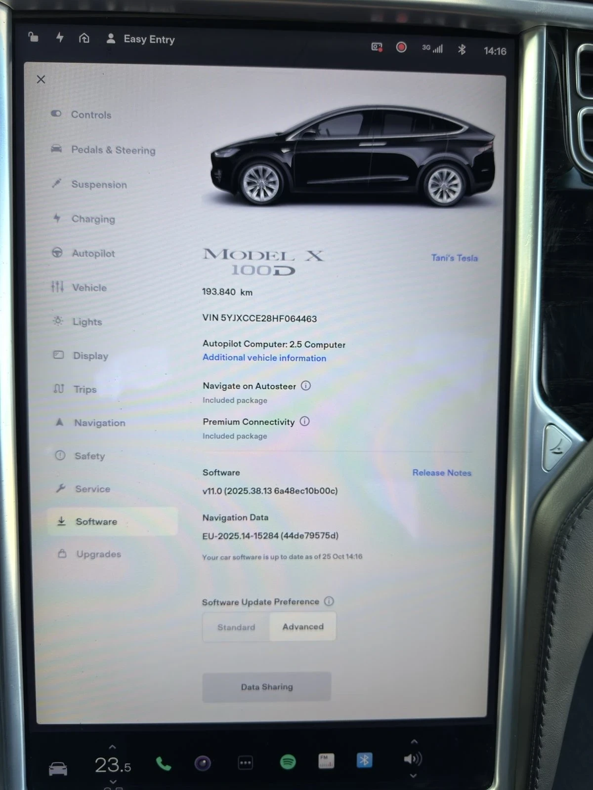 Tesla Model X 100D, снимка 10 - Автомобили и джипове - 56645558
