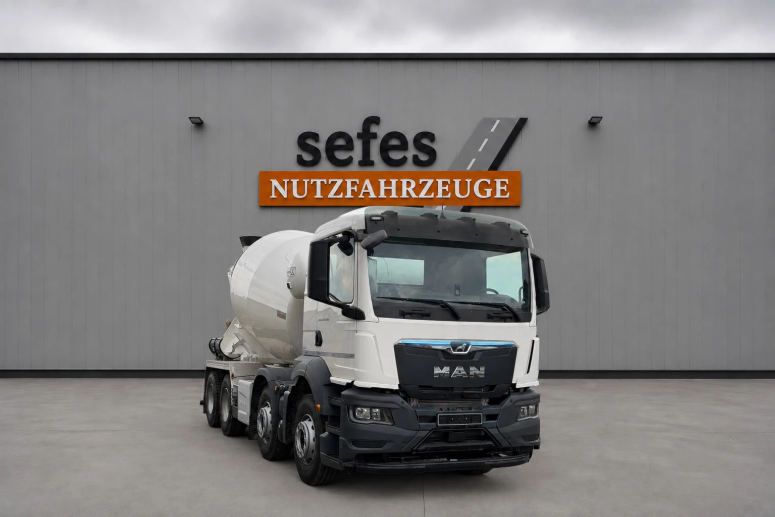 Man Tgs 32.440 BB Betonmischer 9m3 Neuwertig