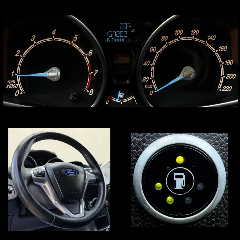 Ford Fiesta 1.4i LPG FACELIFT, снимка 12 - Автомобили и джипове - 51470368