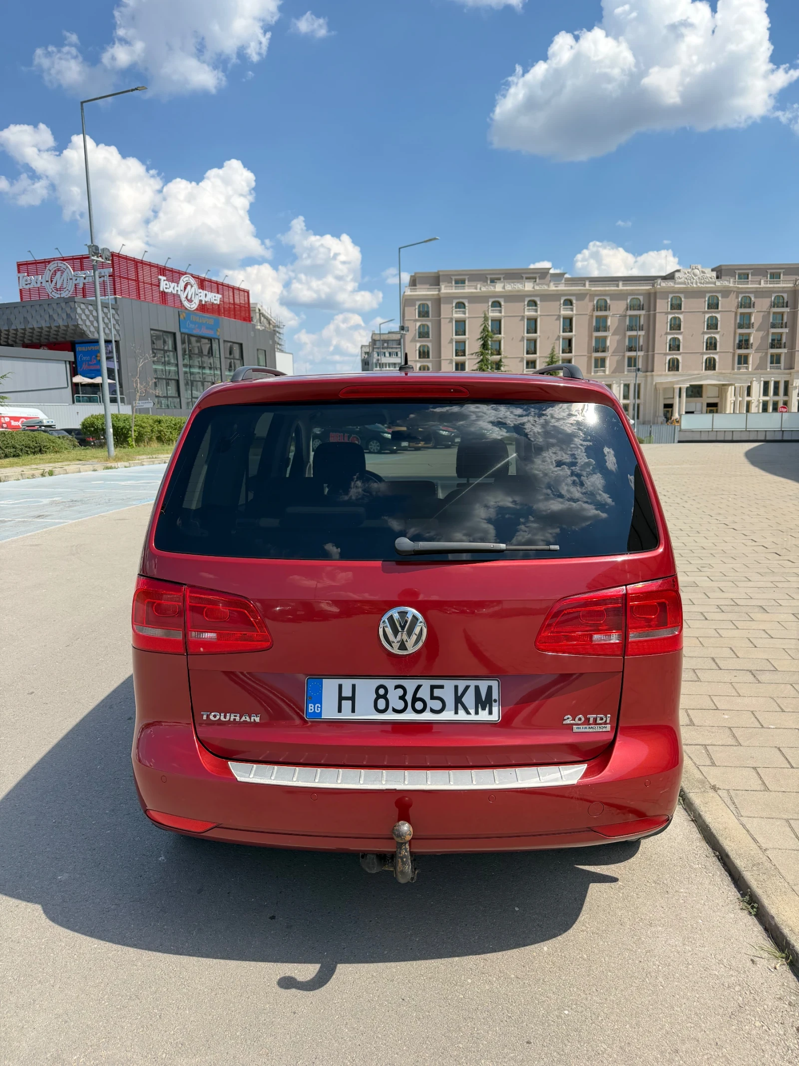 VW Touran 2.0TDI 140к.с. Bluemotion , снимка 3 - Автомобили и джипове - 55103100