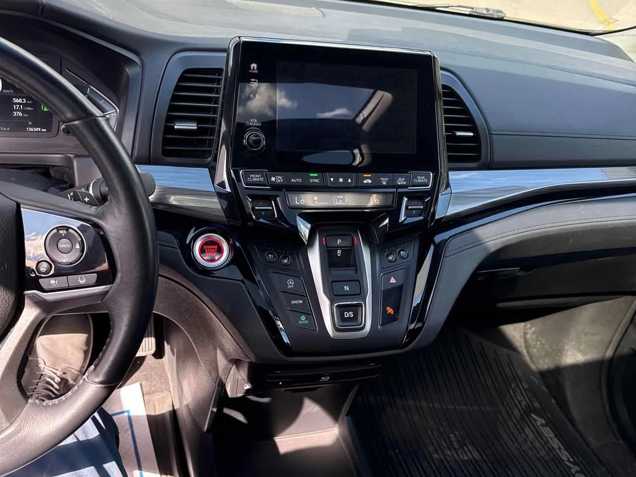 Honda Odyssey * Touring * АВТОКРЕДИТ БЕЗ ПЪРВОНАЧАЛНА ВНСОКА* , снимка 9 - Автомобили и джипове - 55157364