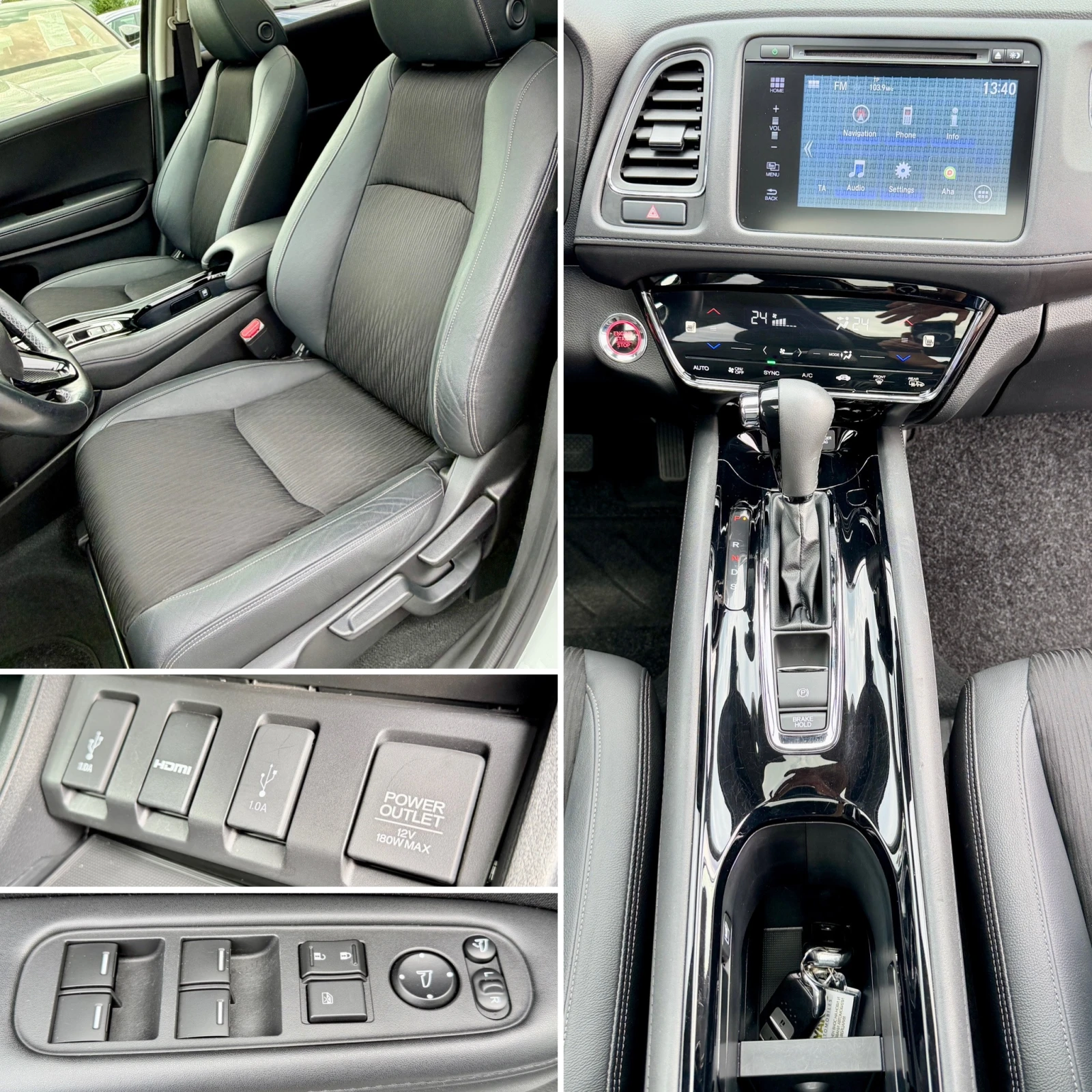 Honda Hr-v 1.5i 70хил.км. Автоматик Внос Швейцария!LED, Navi , снимка 17 - Автомобили и джипове - 55830656