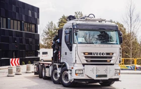 Обява за продажба на Iveco Stralis HMF 8520-0K6+ Лебедка -РАБОТНА ВИСОЧИНА 39 МЕТРА