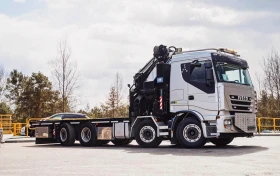 Обява за продажба на Iveco Stralis HMF 8520-0K6+ Лебедка -РАБОТНА ВИСОЧИНА 39 МЕТРА