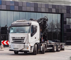 Обява за продажба на Iveco Stralis HMF 8520-0K6+ Лебедка -РАБОТНА ВИСОЧИНА 39 МЕТРА