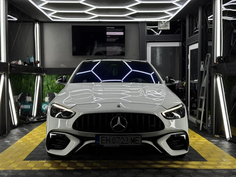 Mercedes-Benz C 180 C63s amg stock 