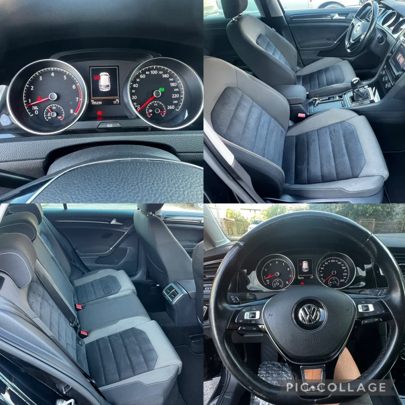 VW Golf R-line, Keyless, Ceramic, Обслужен, LED, снимка 15 - Автомобили и джипове - 52450792