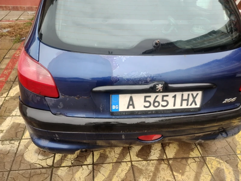 Peugeot 206, снимка 14 - Автомобили и джипове - 53270825