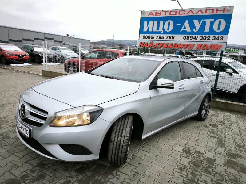 Mercedes-Benz A 180 1, 6i-122k.c.ABTOMAT, AMGпакет, RЕКАRО, KOЖА, ЧЕР., снимка 2 - Автомобили и джипове - 53432589