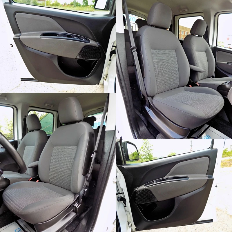 Fiat Doblo 1.4T/МЕТАН/NAVi/КЛИМАТРОНИК/127х.км./ЧИСТО НОВ, снимка 9 - Автомобили и джипове - 54622366