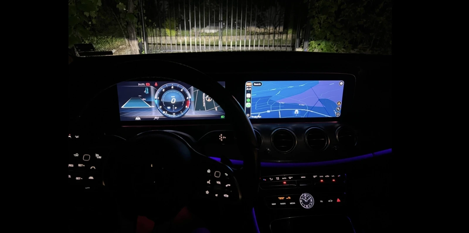 Mercedes-Benz E 220 4х4 / 9G / 220 CDI, снимка 15 - Автомобили и джипове - 55082473