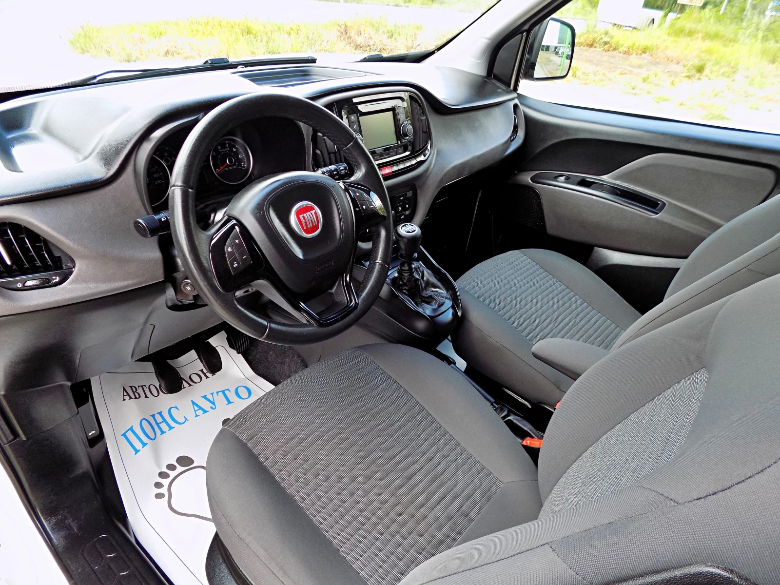 Fiat Doblo 1.4T/МЕТАН/NAVi/КЛИМАТРОНИК/127х.км./ЧИСТО НОВ, снимка 7 - Автомобили и джипове - 54622366