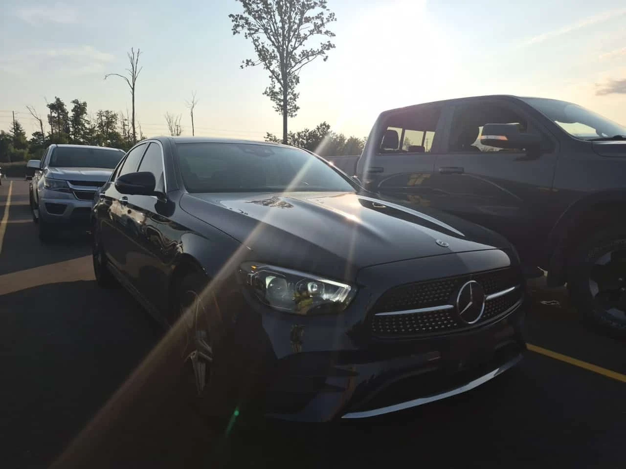 Mercedes-Benz E 450 * AMG Line * CARFAX * Без инциденти * 17k km * , снимка 2 - Автомобили и джипове - 55636359