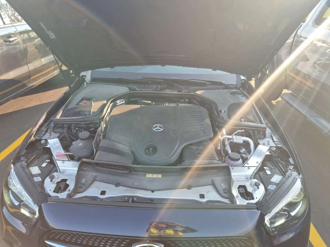 Mercedes-Benz E 450 * AMG Line * CARFAX * Без инциденти * 17k km * , снимка 15 - Автомобили и джипове - 55636359