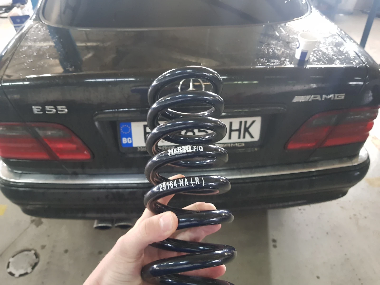 Mercedes-Benz E 55 AMG, снимка 16 - Автомобили и джипове - 56733569