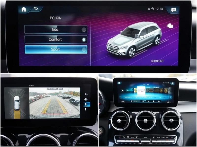 Mercedes-Benz GLC 220 d 4Matik / Кожа / Burmester / Фейс, снимка 12 - Автомобили и джипове - 53356046