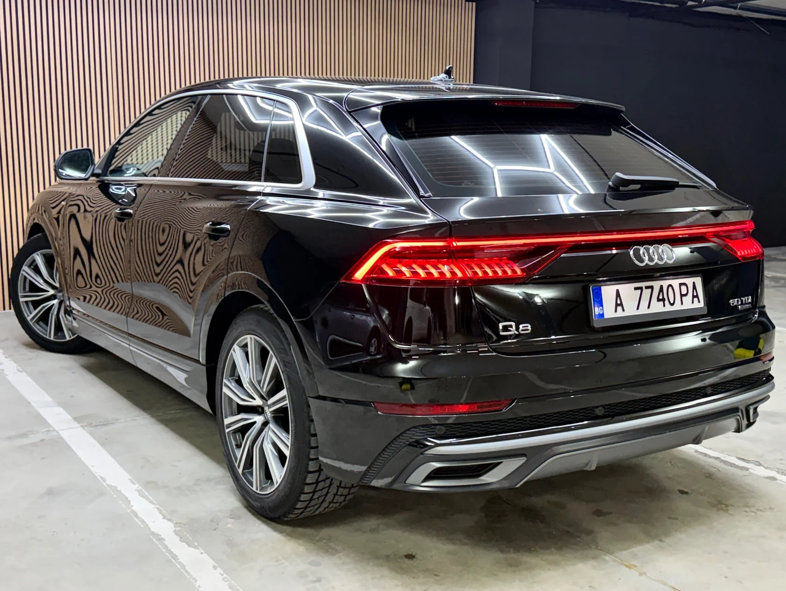 Audi Q8 50TDI 3xS-line, снимка 4 - Автомобили и джипове - 54796192