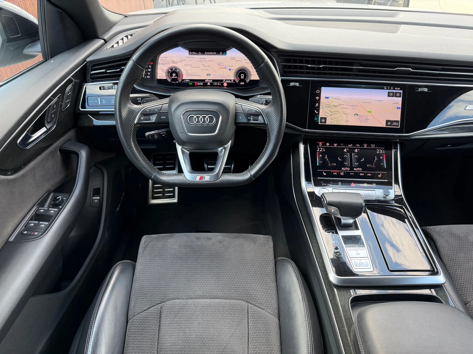 Audi Q8 S-line * SoftClose* B&O* DIS* CAM360* HUD* KeyLes*, снимка 10 - Автомобили и джипове - 55423774