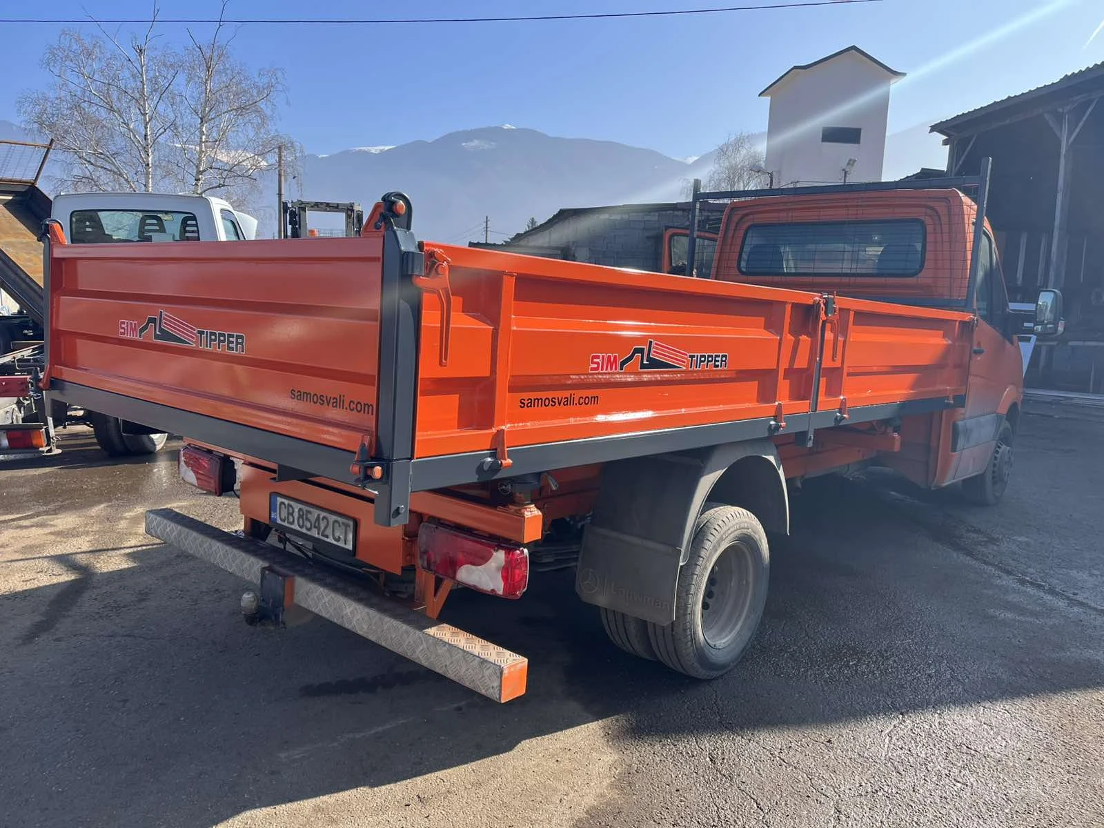 Mercedes-Benz Sprinter 412 Изработка на самосвални уредби, снимка 1