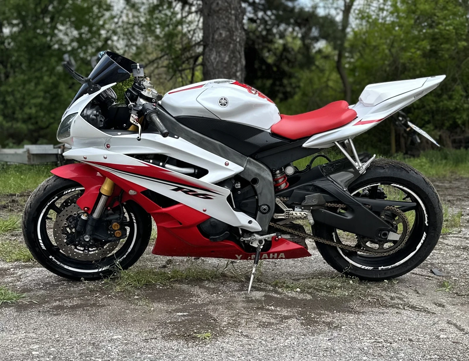Yamaha YZF-R6 07 R6 Akrapovic 