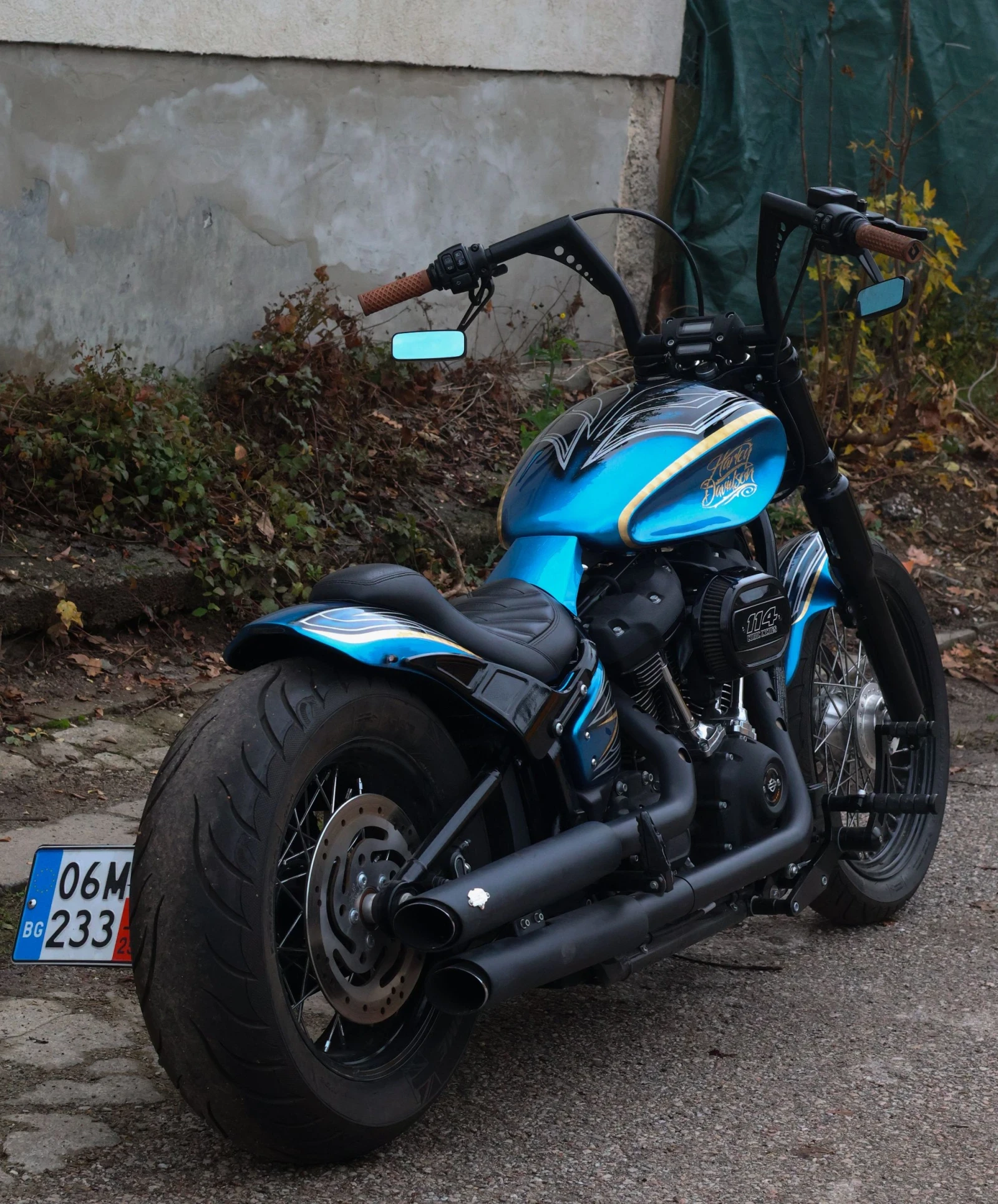 Harley-Davidson Softail FXBBS Street Bob Custom | Mobile.bg   6