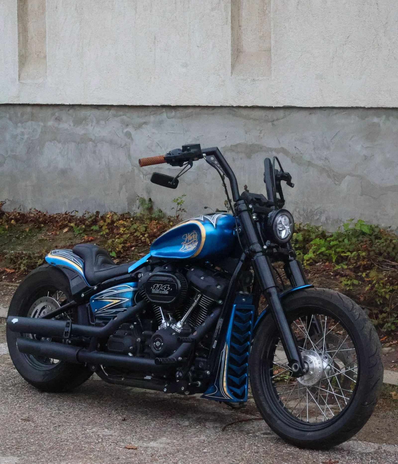 Harley-Davidson Softail FXBBS Street Bob Custom | Mobile.bg   1