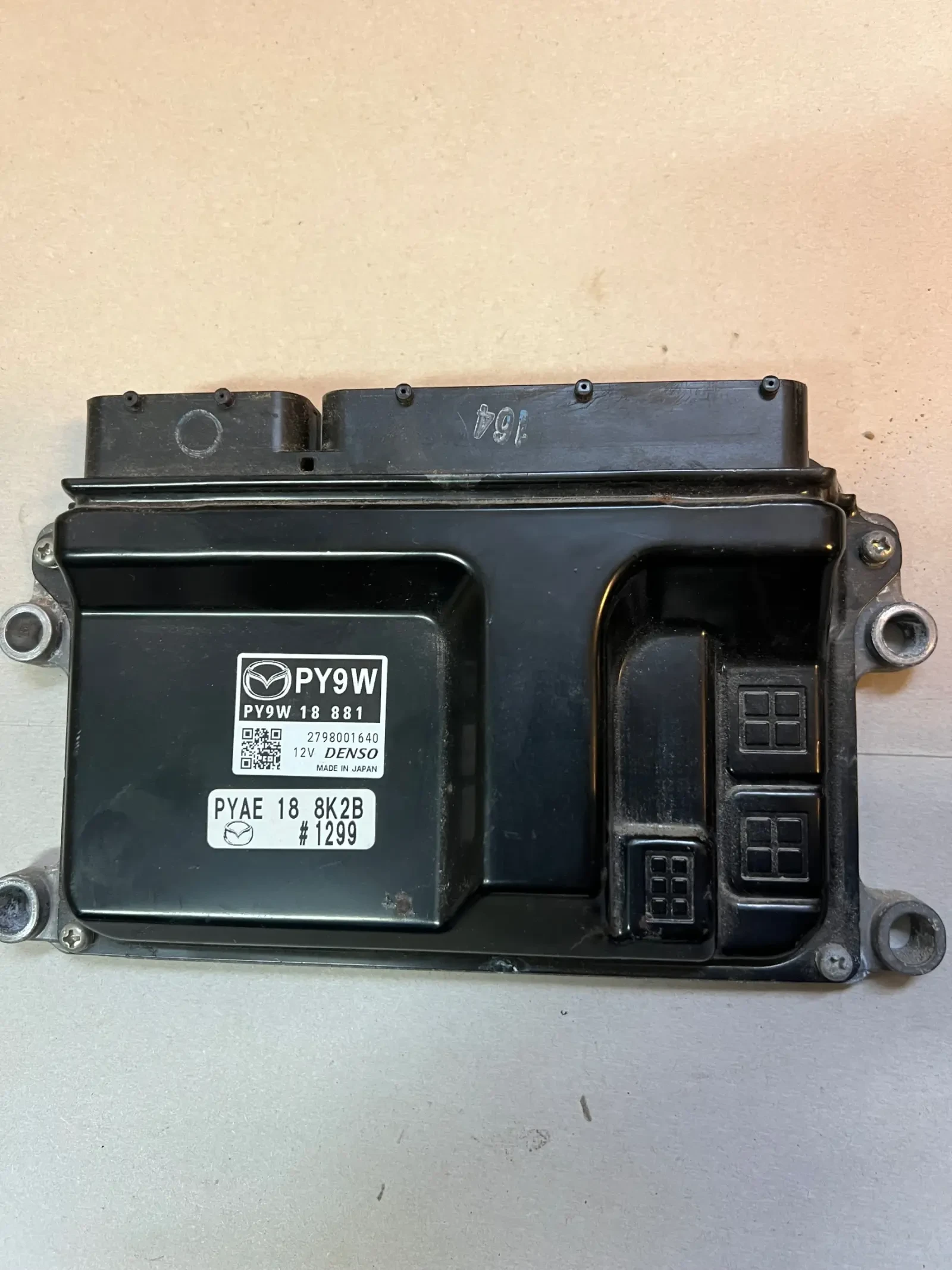 PY9W18881 Компютър двигател  MAZDA 6 2.5i  2798001640  PY9W 18 881 | Mobile.bg — изображение 1