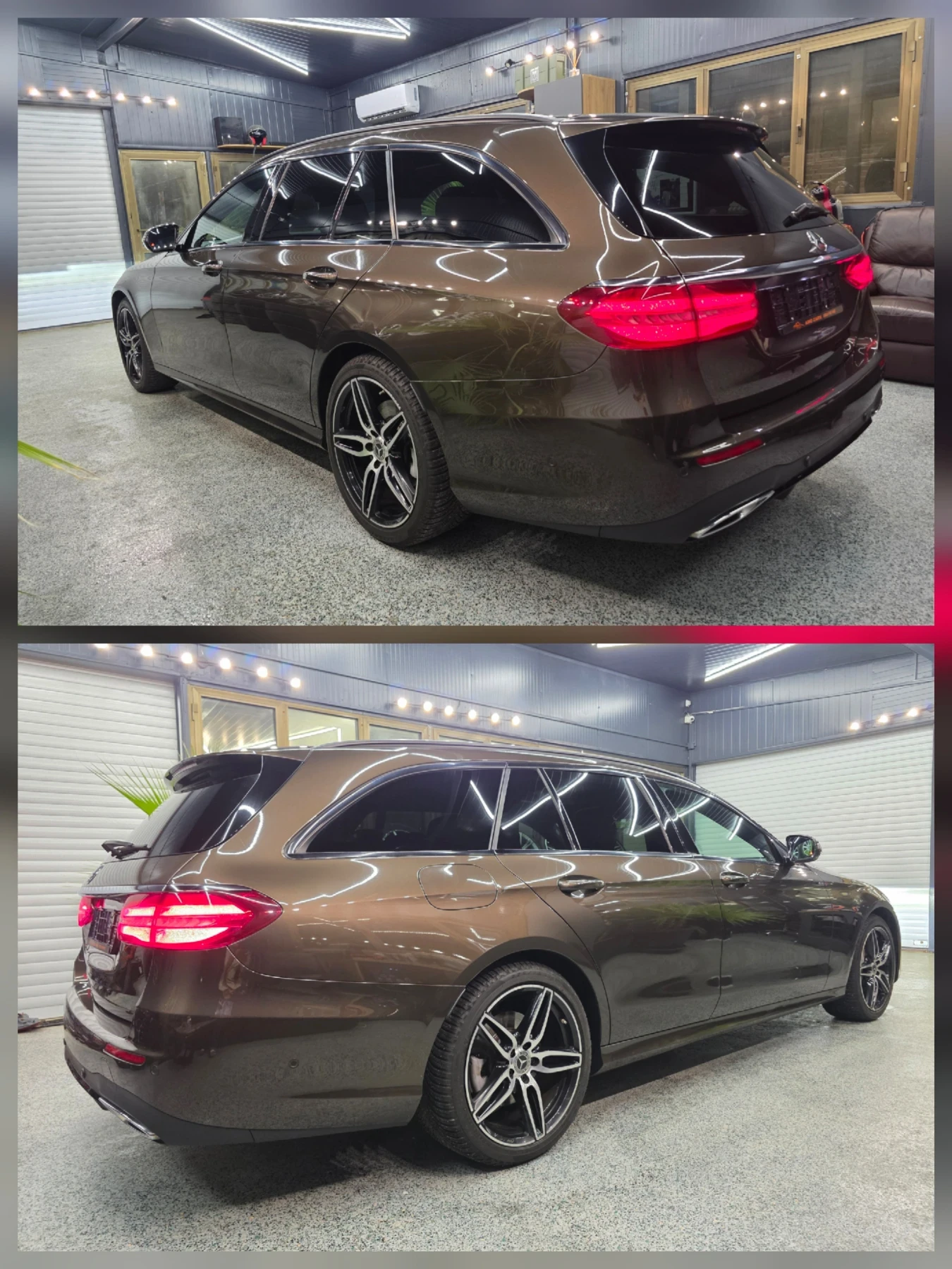 Mercedes-Benz E 350 AMG 4Matik Burmester | Mobile.bg   7