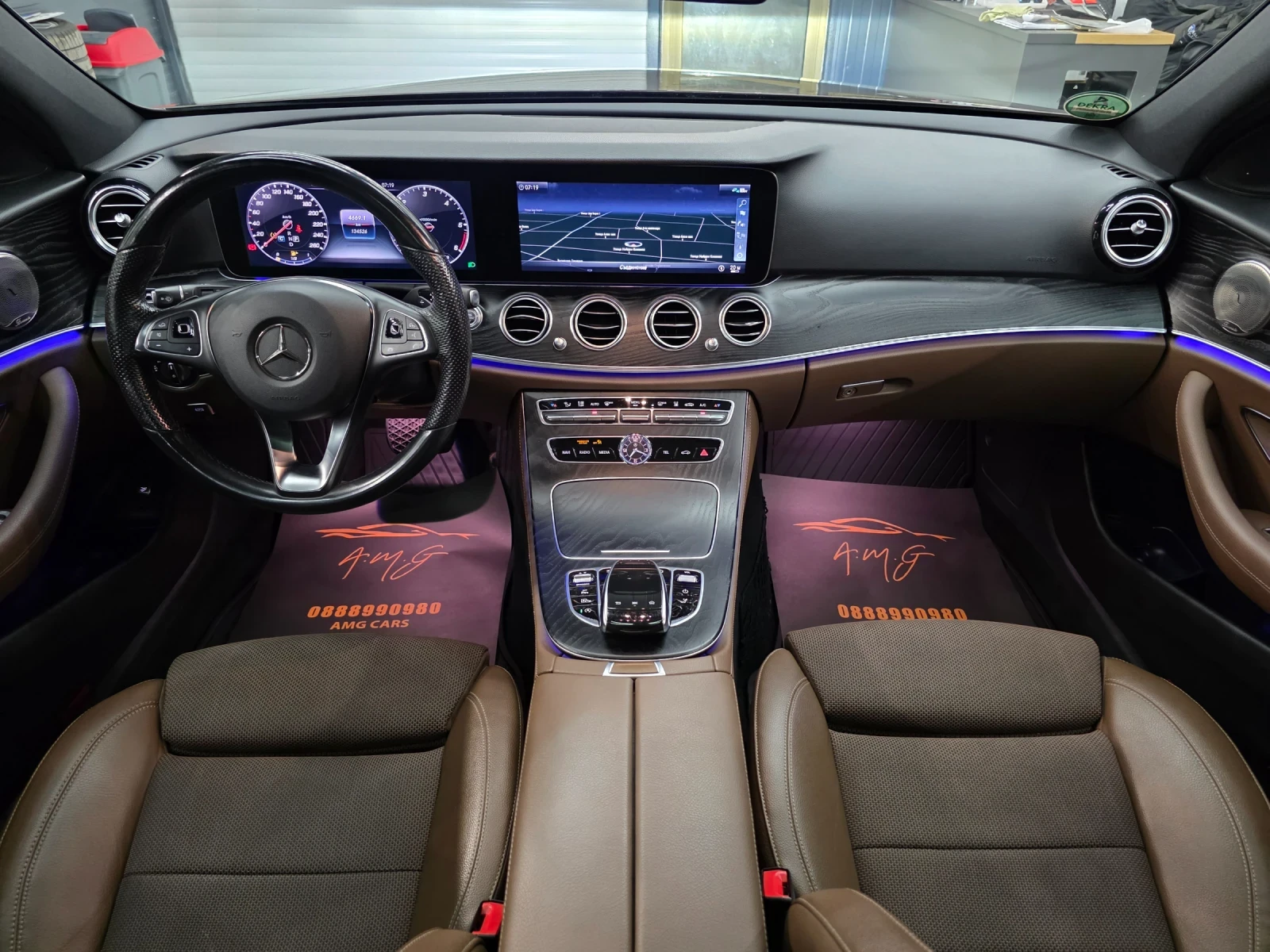 Mercedes-Benz E 350 AMG 4Matik Burmester | Mobile.bg   9