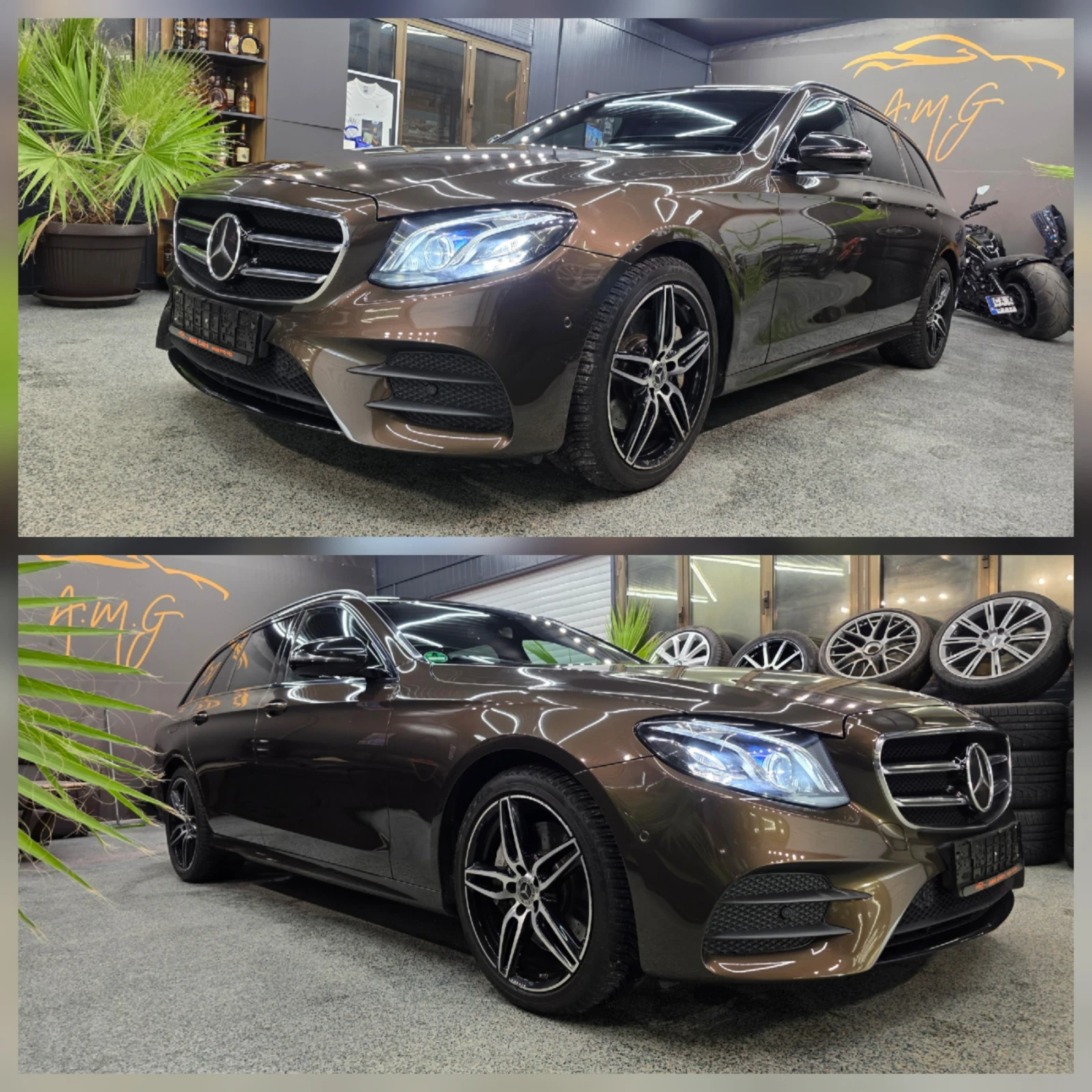 Mercedes-Benz E 350 AMG 4Matik Burmester | Mobile.bg   4