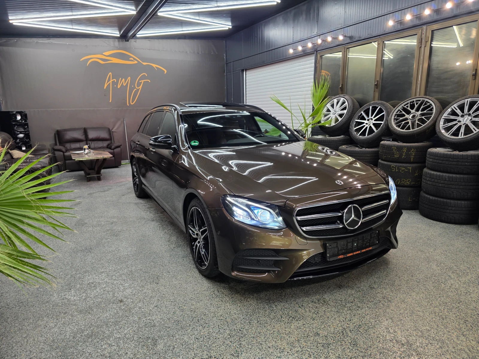 Mercedes-Benz E 350 AMG 4Matik Burmester | Mobile.bg   3