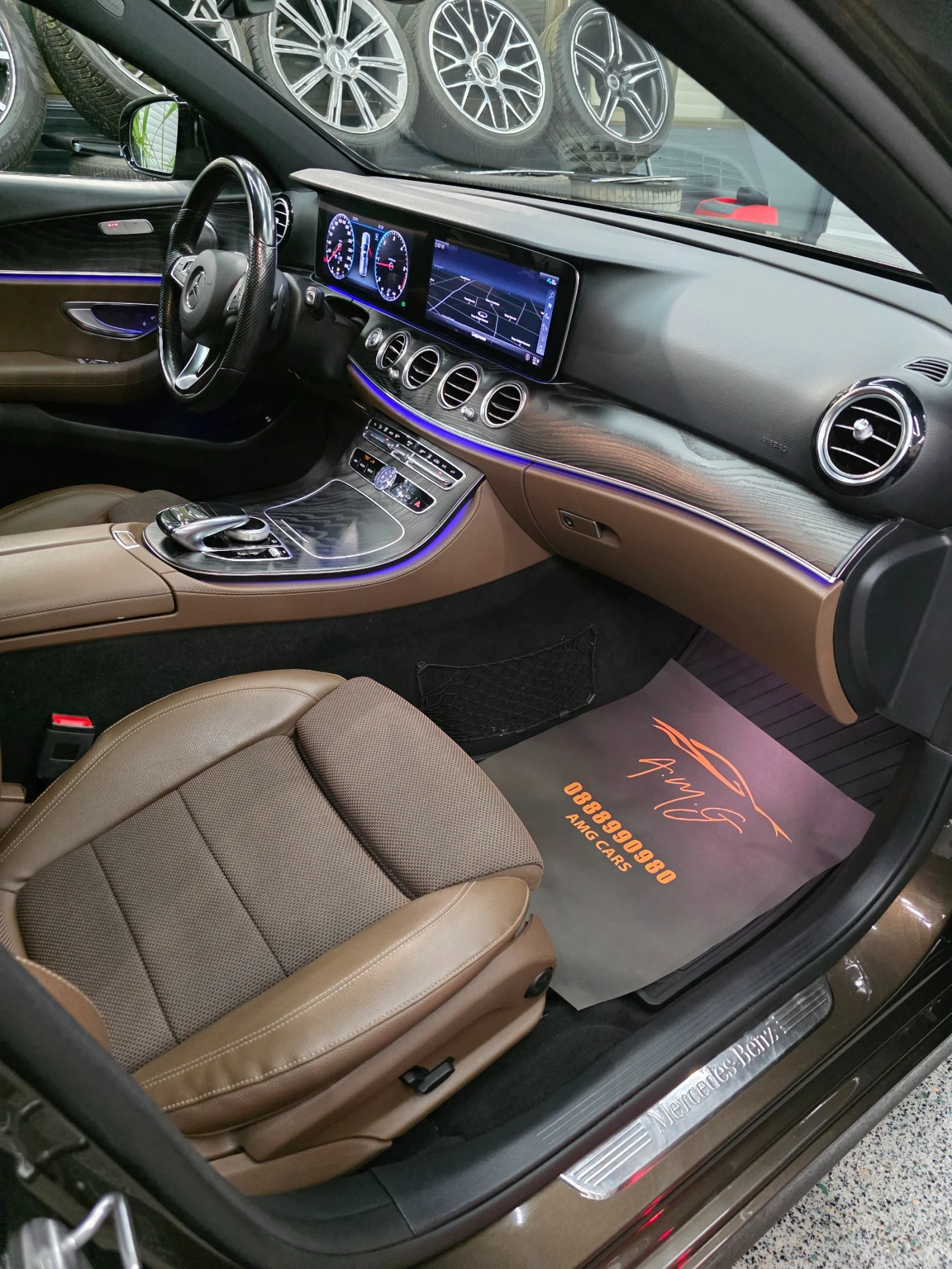 Mercedes-Benz E 350 AMG 4Matik Burmester | Mobile.bg   11