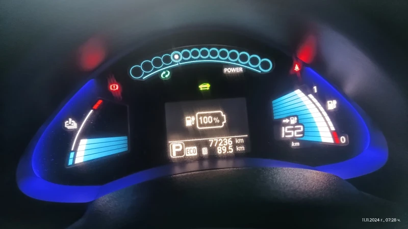 Nissan Leaf , снимка 9 - Автомобили и джипове - 47540292