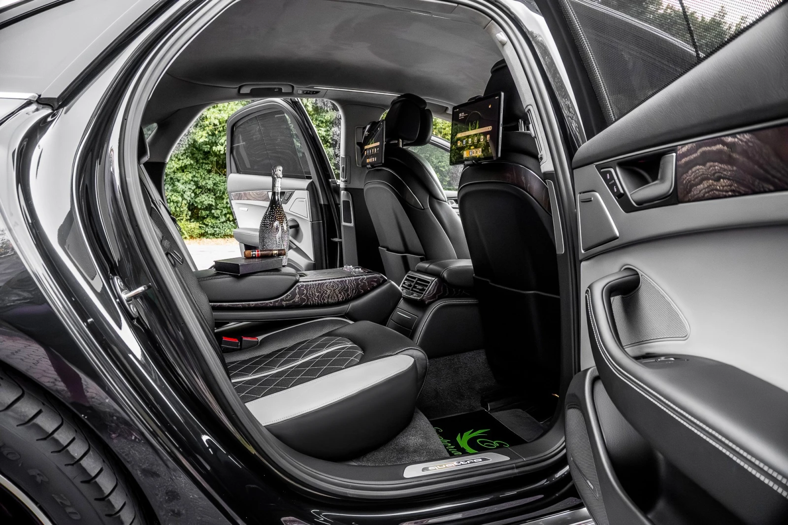 Audi A8 4.2TDI* ABT 430HP* DESIGN SELECTION* 3XTV* FULL, снимка 11 - Автомобили и джипове - 55793800