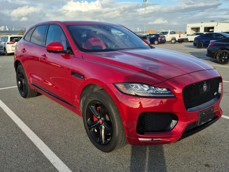 Jaguar F-PACE S 3.0* HeadUp* Обдух* 360* Distronic* Пано, снимка 2 - Автомобили и джипове - 52390737