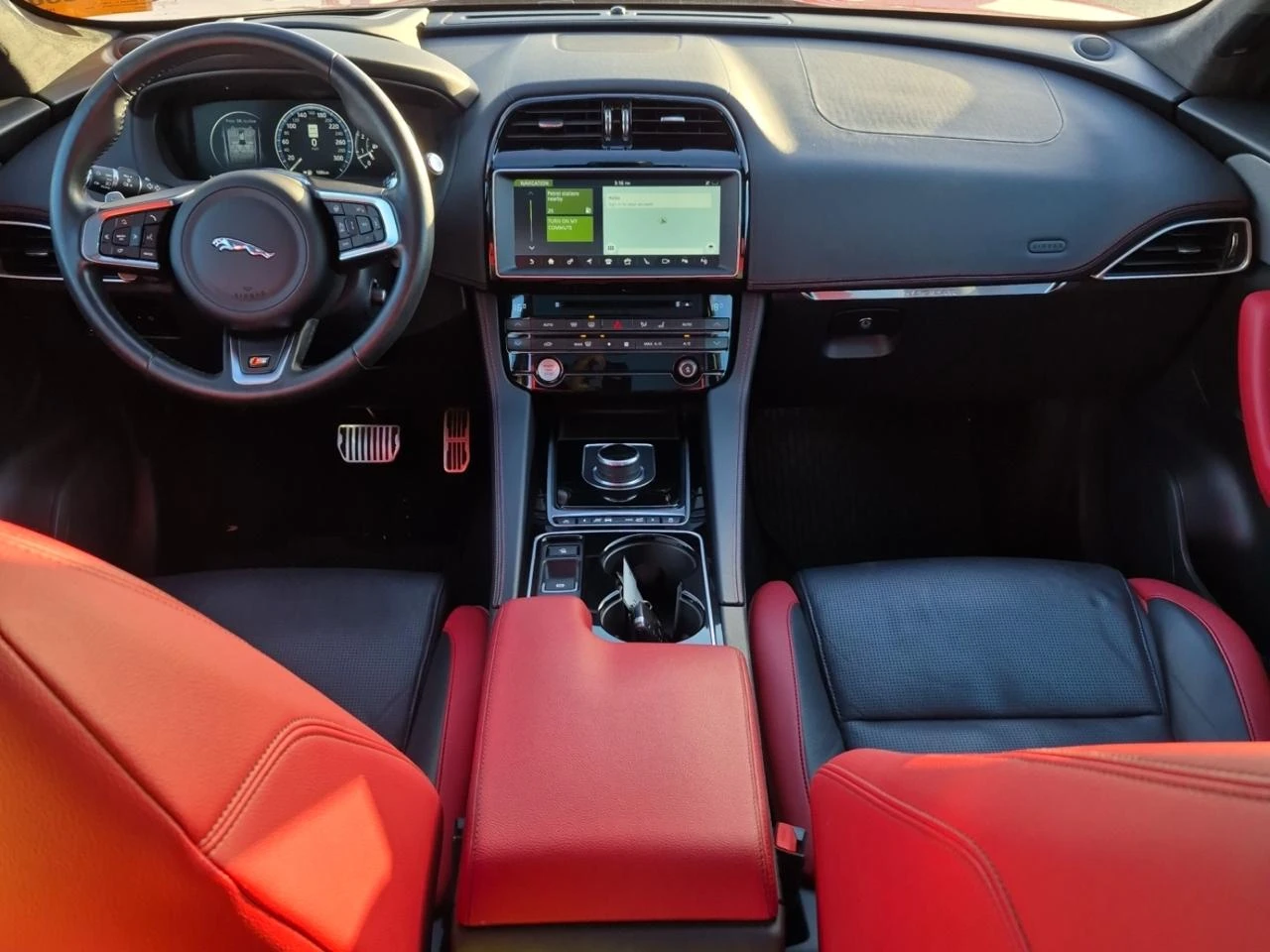 Jaguar F-PACE S 3.0* HeadUp* * 360* Distronic*  | Mobile.bg   9