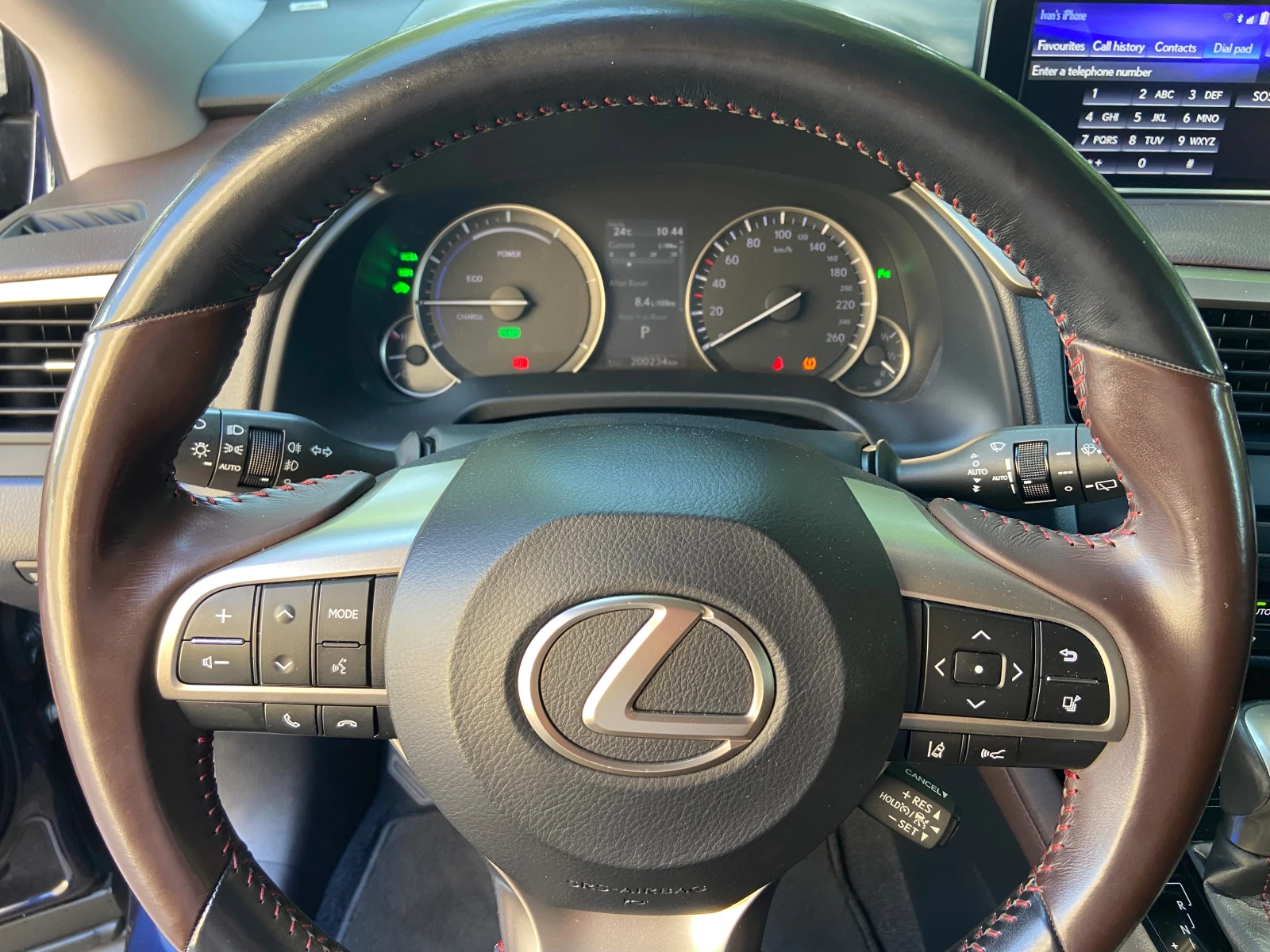 Lexus RX 450h 100% РЕАЛЕН, ГАРАНТИРАН И ДОКАЗУЕМ ПРОБЕГ!, снимка 9 - Автомобили и джипове - 55129550