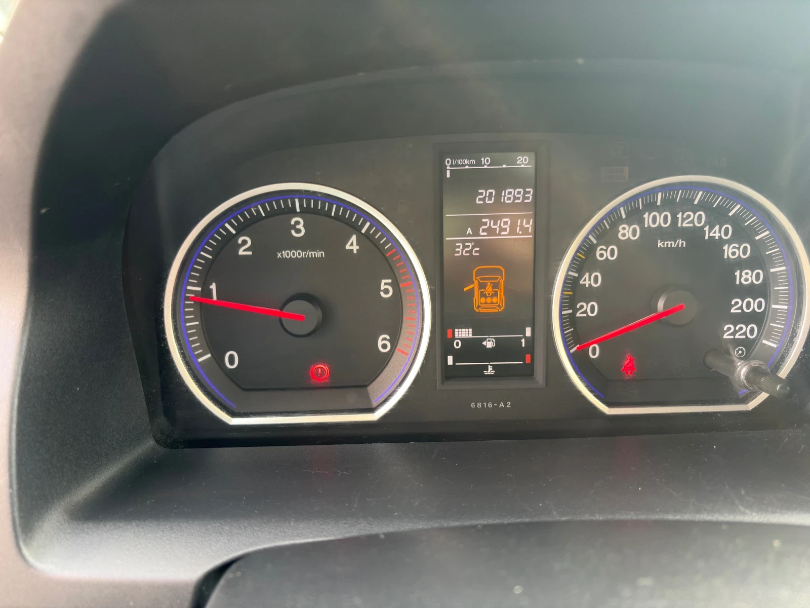 Honda Cr-v 2.2d, снимка 9 - Автомобили и джипове - 56154120
