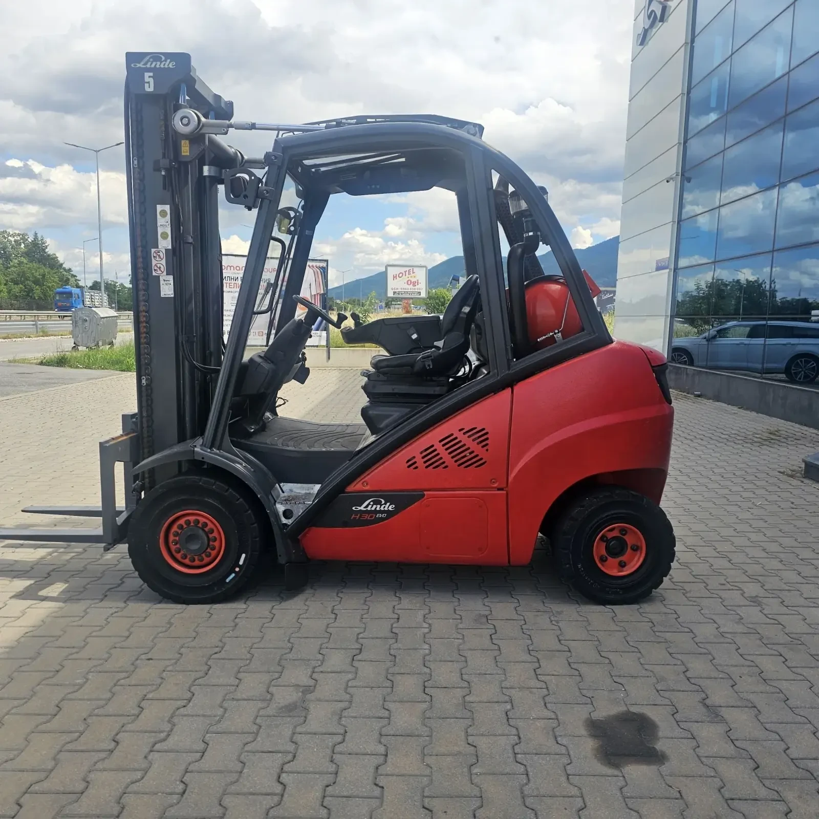 Мотокар Linde H30 evo 2019