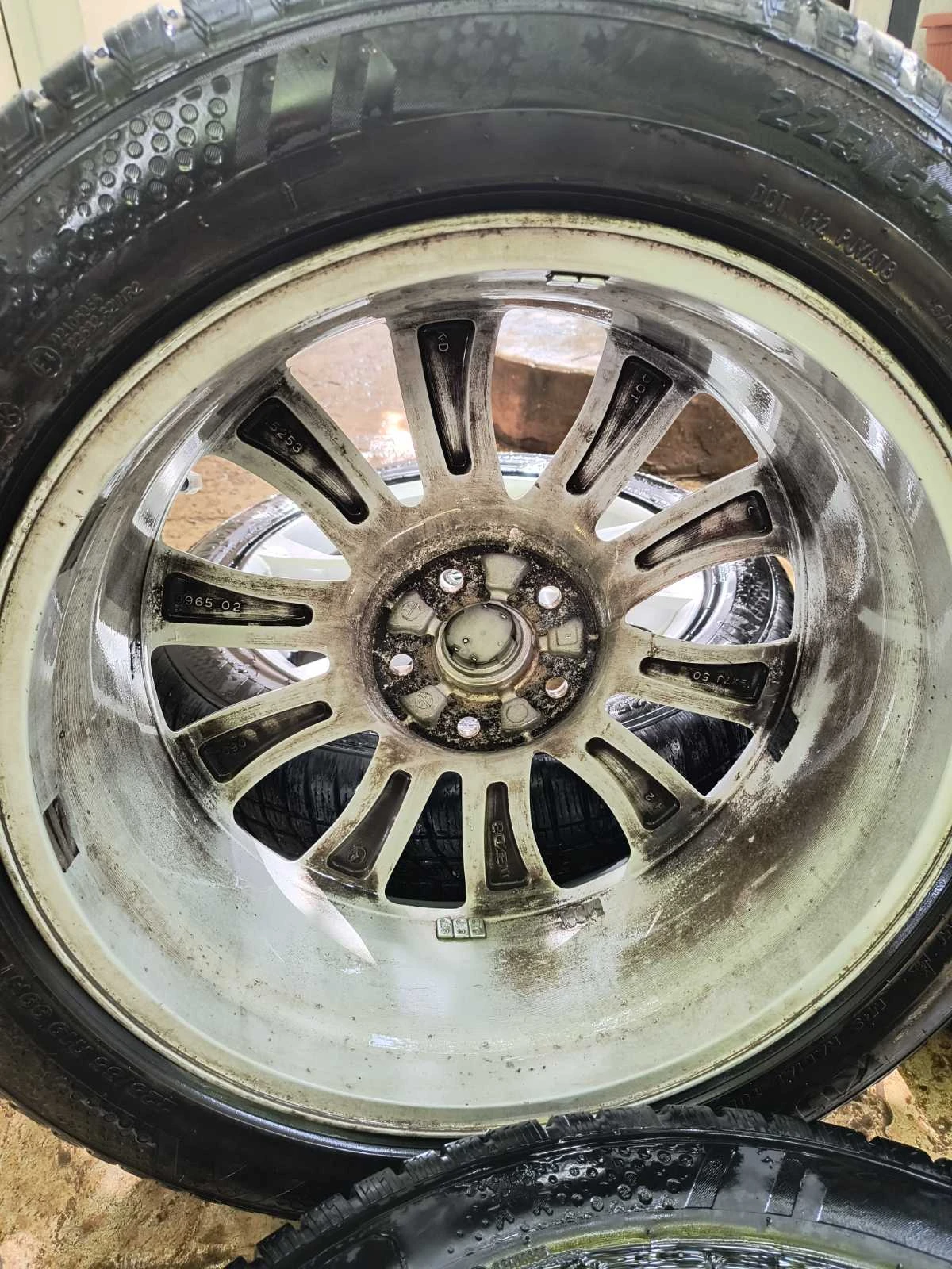 Оригинални джанти 19" за Mazda CX5 със зимни гуми Kumho 225/55R19, снимка 6 - Части - 54902515